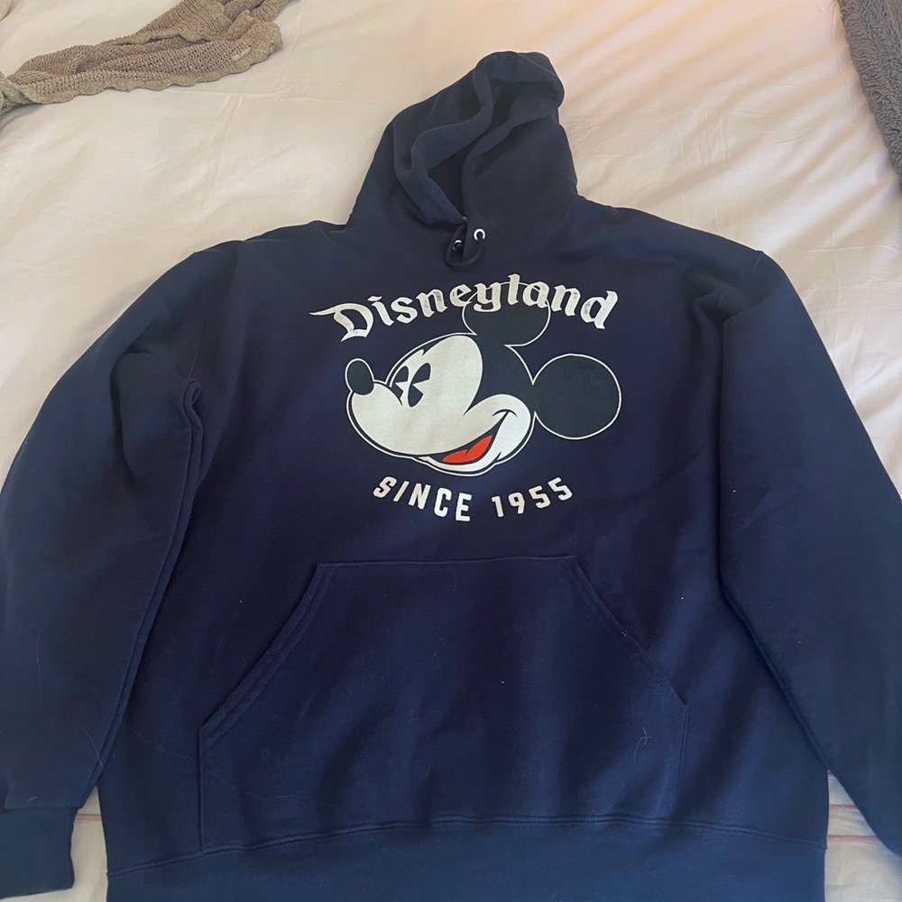 Disneyland Navy Blue Mickey Mouse Hoodie